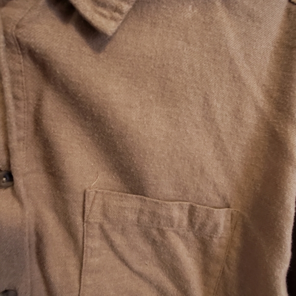 🆕 GAP Camel Chamois Shirt XL - Picture 4 of 5